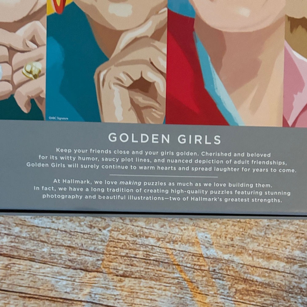 Hallmark Golden Girls Puzzle - 1000 Pieces - Picture 3 of 4